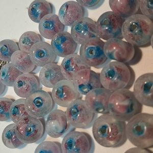 Vintage glass beads